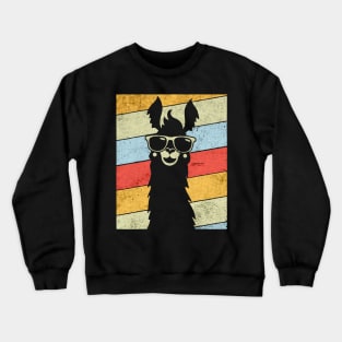 llama alpaca animal Crewneck Sweatshirt